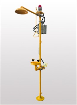 加強(qiáng)防腐復(fù)合式聲光報(bào)警洗眼器BH30-1011(ABS)