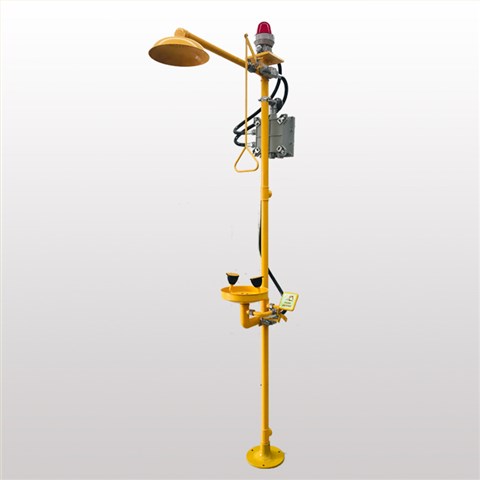 加強防腐復合式聲光報警洗眼器BH30-1011（ABS）