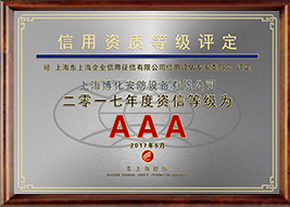 信用資質(zhì)等級證書