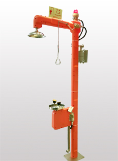 防凍電伴熱304不銹鋼復(fù)合式洗眼器廠家(橙色)BH30-1062C 防凍電伴熱304不銹鋼復(fù)合式洗眼器廠家(橙色)BH30-1062C